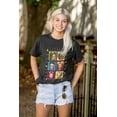 thumbnail image 4 of XOMG POP Colorful Animated Band Women Plus Size Graphic Tee Tees Brisco Brands 2X, 4 of 5