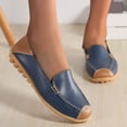 thumbnail image 7 of Sngxgn Women's Flat Shoes Comfortable Casual Ballet Shoes(Dark Blue,37), 7 of 7