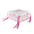 thumbnail image 1 of Cojín protector de cuna de 6 piezas Zulema Búho rosa Cojín suave para cama infantil, 1 of 8