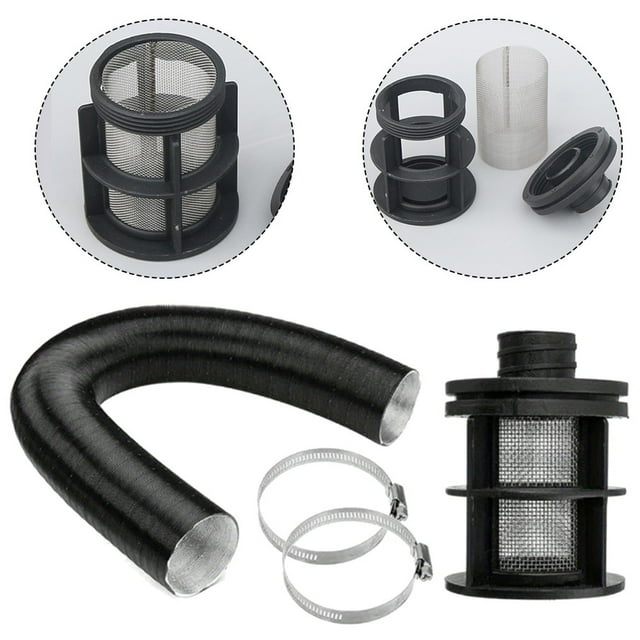 MYG 25mm Duct Pipe For Air Diesel Parking Heater Ducting Air filter Outlet Hose Clip