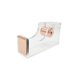 thumbnail image 3 of Paquete de 3 accesorios de oficina MACHAO grapadora acrílica rosa dispensador de cinta rosa extractor de grapas, 3 of 5