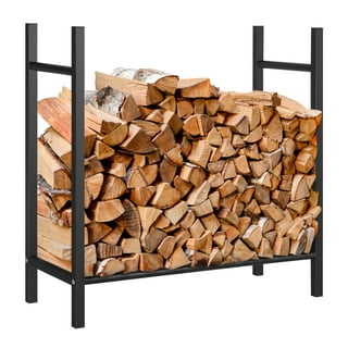  Khordin 4ft Firewood Rack Adjustable Heavy Duty Fire
