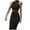 Black 138, variant on Summer Dresses for Women Striped T Shirt Dress Casual Midi Dress Short Sleeve Sundress with Pockets Sleeveless Stripe Printing And Solid Tight Tank Dress 2-Piece Sets Black XXL