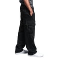thumbnail image 3 of Douhoow Men Cargo Pants Drawstring Sweatpants Jogging Pocket Sports Elastic Trousers ,M-5XL, 3 of 8