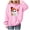 Pink, variant on Staki Girls Halloween Sweatshirt Long Sleeve Pullover Hoodies Cute Hoodie Fall Winter Trendy Clothes for Girl(Black,11-12Years)