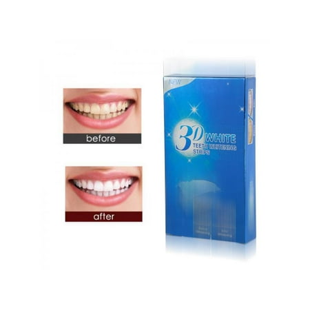 VICOODA 3D Teeth Whitening Strips Professional Tooth Bleaching Gel Strip Removing Teeth Stains Dental Whitening Strips (14 Pairs/28