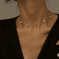 thumbnail image 3 of Collier de Conception Simple Mode Faux Perles pour Femmes Niche Luxe Léger Tendance Bijoux Accessoires Cadeaux, 3 of 5