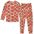 thumbnail image 3 of Boys Pajamas Girls Pajama Tomato Cute Comfortable Cotton Two-piece Pajama Set, 3 of 7