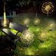 thumbnail image 4 of Irfora Paquete de 2 luces solares de fuegos artificiales para bricolaje, luz LED para césped, jardín, luces solares, 8 modos de luz, decoración al aire libre, luz para camino, pasarela, césped, patio, Irfora Luces led, 4 of 7