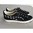 thumbnail image 3 of PU & MA Suede Decon Black Frosted Ivory Sneakers Shoes 396494-01 Men's 11.5, 3 of 6