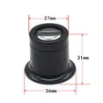 thumbnail image 1 of Lupa de lupa monocular portátil 10X para joyería de reloj Sywqhk Para estrenar, 1 of 2