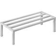 thumbnail image 1 of VEVOR Aluminum Dunnage Rack Stationary Dunnage Rack 48” x 20” x 12” Storage Rack, 1 of 9