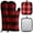 Black/Red, variant on HEETLY Cotton Oven Mitts and Pot Holders Set with Silicone Grip, 4-Piece 392°F Heat Resistant, Red Plaid