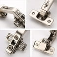 thumbnail image 5 of 2-piece cabinet door hinge, 135 degree curved angle cabinet hinge, pot hinge folding door with pot hinge angle stopper Ø 35mm, kitchen cabinet, 5 of 5