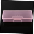 thumbnail image 2 of PEACNNG Embroidery tool box Multi-functions Plastic Square Storage Box for Nail Files Rhinestones Nail Polish, 2 of 5