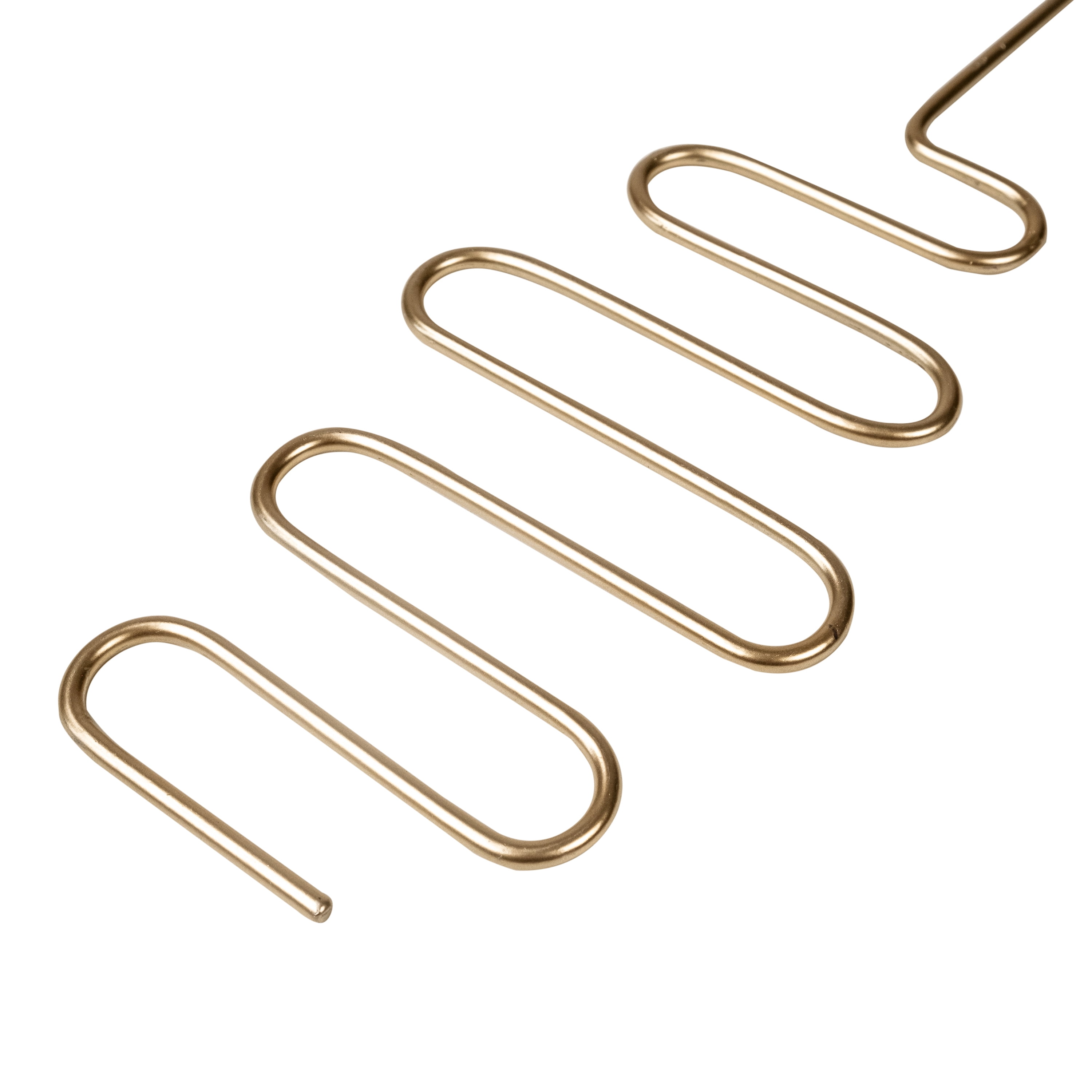 (4 pack) Better Homes & Gardens 2PK Golden Metal Plant Stake, Set of 2, 13in Height