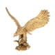 thumbnail image 3 of Estatua de águila, adorno de escritorio, escultura de ala decorativa, decoración Feng Shui para el hogar. Tamaño l, 3 of 9