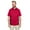 Red/ Black, variant on M586T Men's Tall Flash IL Colorblock Short Sleeve Shirt