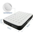 Ophanie 13'' Inflatable Queen Size Air Mattress with Builtin Pump for