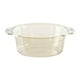 thumbnail image 2 of Lavabo de Plástico Transparente de Gran Capacidad | Café | 34 X 24 X 11 Cm | Hogar/Dormitorio/Baño/Lavado de Pies para Bebés | Ligero y Resistente | 1 Unidad, 2 of 7
