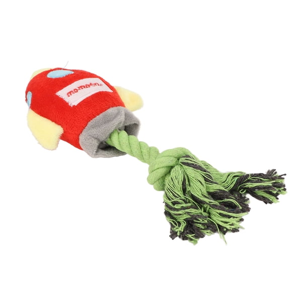 Juguete De Peluche Para Cachorros, Juguete Para Masticar Perros Rellenos Interactivos Con Cuerda De Nudo Para Cachorros