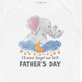thumbnail image 4 of Inktastic I'll Never Forget Our 1st Father's Day Elephant Family Boys or Girls Baby Bodysuit, 4 of 5
