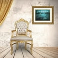 thumbnail image 3 of Lewis, Sheldon 32x25 Gold Ornate Wood Framed with Double Matting Museum Art Print Titled - Voyage, 3 of 4