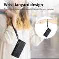 thumbnail image 5 of compatible Oppo Reno12 F 5G Case Zipper Wallet Geometry Lines Leather Phone Cover - Black Newway CPDD, 5 of 5