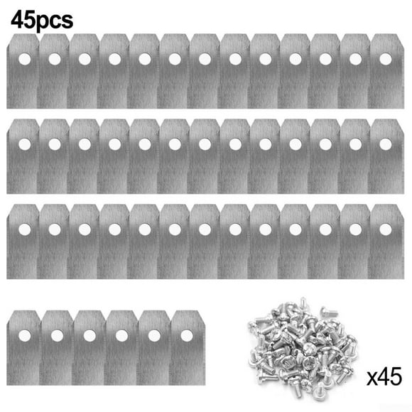 30/45pc titanium replacement blades suit for robot lawn mower robotic lawn mower