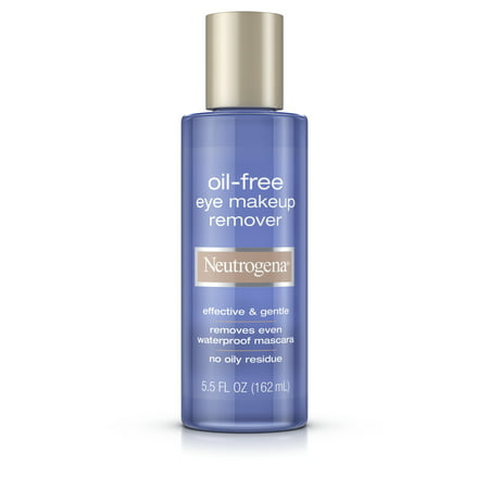 Neutrogena Gentle Oil-Free Eye Makeup Remover & Cleanser, 5.5 fl. (Best Way To Remove Makeup Naturally)