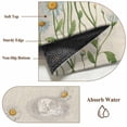 thumbnail image 6 of Spring Daisy Area Rugs 3'x5', Washable Small Throw Rugs for Living Room Bedroom, Farmhouse Vintage Botanical Blossom Florals Indoor Outdoor Rug Non-Slip Low Pile Carpet Runner Reversible Floor Mats, 6 of 8