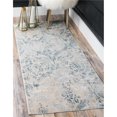 thumbnail image 1 of Unique Loom 3127079 2 Pi 7 Po x 6 Pi Tapis de Course en Chêne de Paris&44; Bleu, 1 of 5