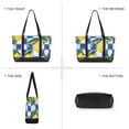 thumbnail image 6 of FORMRS Canvas Laptop Tote Bag for Women with 15.6" Computer Compartments Shoulder Handbag, Lemon Checkered, 6 of 7