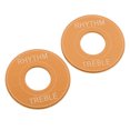 thumbnail image 3 of 2PCS Electric Guitar Switch Gaskets Three Gear Guitar Toggle Switch Washer Plate Aluminum Guitar Switch Ring, 3 of 8