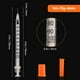 thumbnail image 2 of Jeringa desechable Beicok U-100 de 1 ml con aguja de 31 G x 6 mm, paquete de 100, 2 of 8