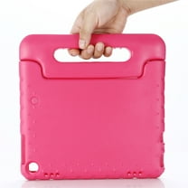 Dteck Case for Lenovo Tab M10 Case 10.1 Inch 3rd Gen 2022 (TB-328F),Shockproof EVA Kids Friendly Handle Stand Child Proof Kids Case Lightweight Shell Cover,Rose
