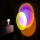 thumbnail image 5 of Lámpara Led Para Anochecer, Luz Nocturna De Ambiente Arcoíris, Duradera, Rotación De 60 Grados, Lámpara De Puesta De Sol Para Sala De Estar Y Dormitorio Scienceny HA041186-02, 5 of 6