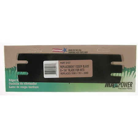Chamfer Edger - Maxpower 330137 9-1/4 in MTD Replacement Edger Blade