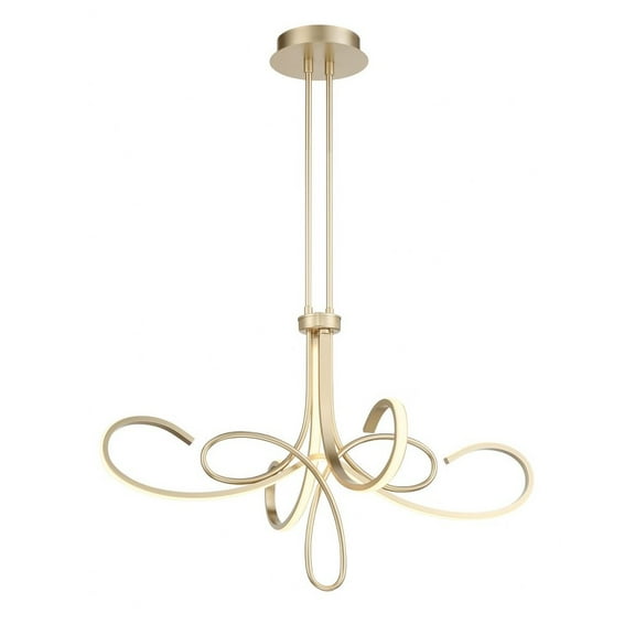 George Kovacs Lighting - Astor - 24W 1 LED Chandelier-21 Inches Tall and 32