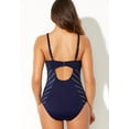 thumbnail image 3 of Swimsuits for All Women's Plus Size Deep V-Neck One Piece Swimsuit, 3 of 5