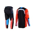 thumbnail image 2 of Troy Lee Designs 2022 Youth GP Jersey and Pant Combo Fractura Orange/Black (Youth Medium / Pants 24), 2 of 2