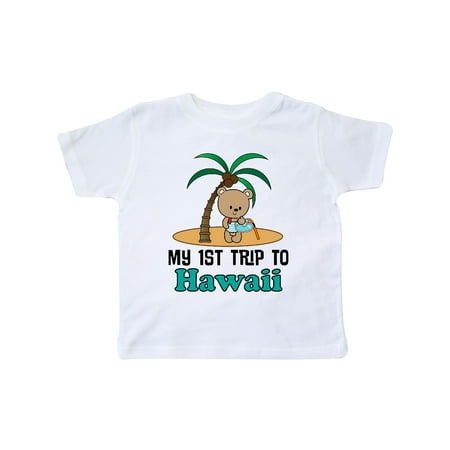 

Inktastic 1st Trip to Hawaii Vacation Gift Toddler Boy or Toddler Girl T-Shirt