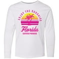 thumbnail image 3 of Inktastic Enjoy The Sunshine Florida Summer Paradise Long Sleeve Youth T-Shirt, 3 of 5