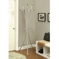 thumbnail image 2 of 12-Hook Coat Rack Chrome, 2 of 2