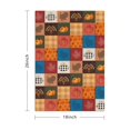thumbnail image 3 of 4 Pcs Funny Kitchen Towels,Happy Thanksgiving Turkey Fall Leaves Pumpkin Microfiber Dish Towels,Kitchen Tea Towels,Kitchen Towel Set (18" X 26"), 3 of 3