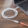 thumbnail image 5 of onn. USB-C Extension Cable, White, 6', 5 of 9