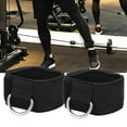 thumbnail image 3 of 1 par de correas de tobillo para Fitness, puños de tobillo con anillo en D para entrenamiento de gimnasio, 3 of 12