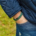 thumbnail image 4 of SHIQI-Durable Rope Cord Cuff Bracelet with Magnetic Clasp for Men Women, 4 of 4