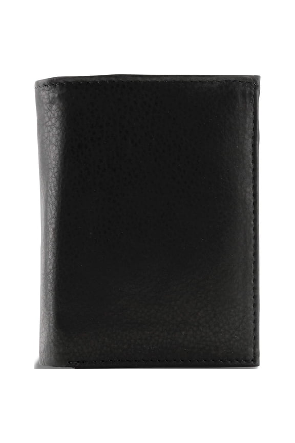 Fashion Black Leather Bi-Fold Card Case Jacket Wallet Made In India gm17784