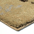 thumbnail image 2 of Orian Wild Weave Area Rug 1642 High Pile Beige Boxed Blocks, 2 of 4